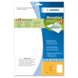 Movables Labels Repositionable White [1200